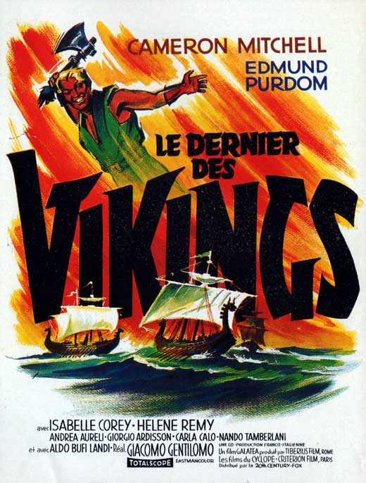 The Last of the Vikings Movie Poster Print featuring Norse mythology theme.