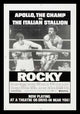 Rocky Movie Poster Print featuring iconic film artwork.