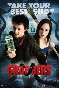 Grabbers Movie Poster Print showcasing vibrant artwork.