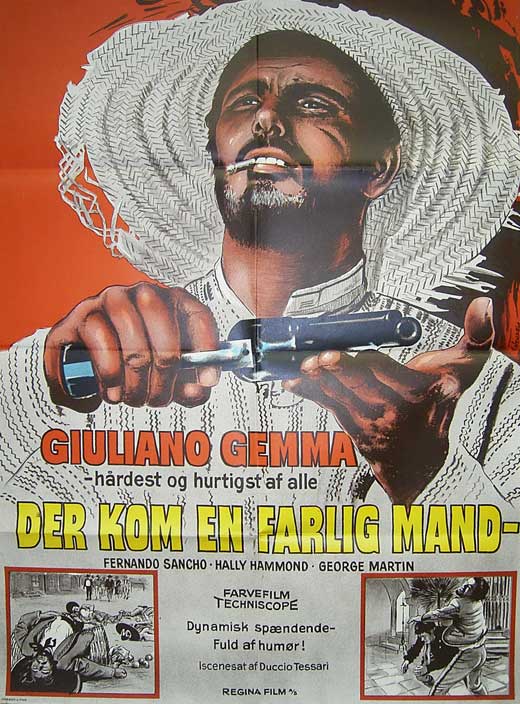 A Pistol for Ringo Movie Poster Print showcasing classic western film art.