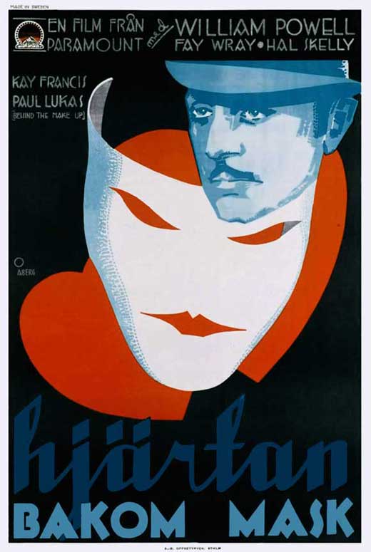 Behind the Make-Up Movie Poster Print showcasing cinematic artistry