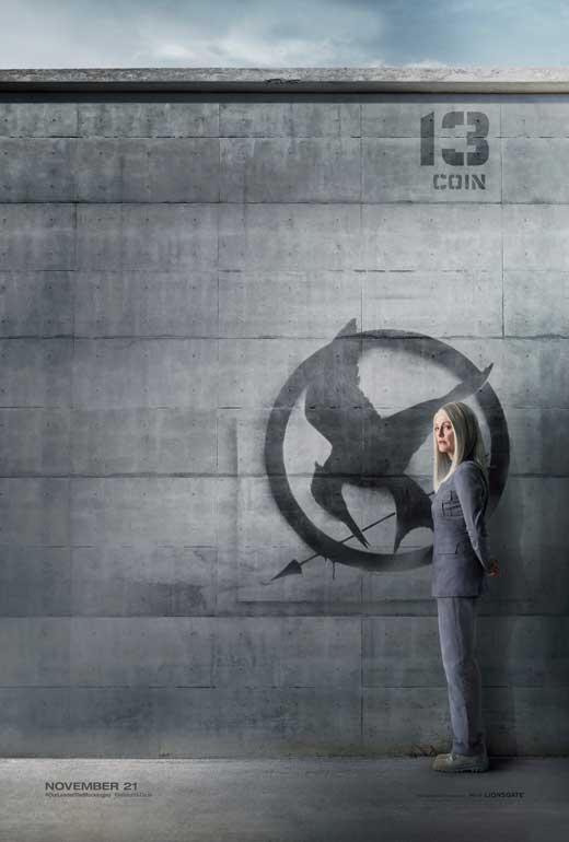The Hunger Games: Mockingjay - Part 1 Movie Poster Print featuring iconic imagery.