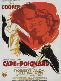 Cloak and Dagger Movie Poster Print showcasing cinematic adventure.