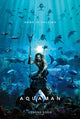 Aquaman Movie Poster Print featuring vibrant underwater artwork.
