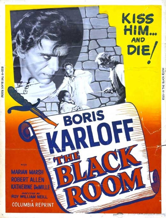 The Black Room movie poster print showcasing suspenseful imagery.