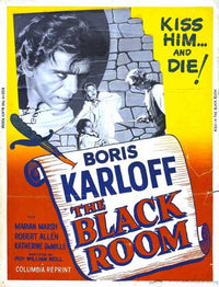 The Black Room movie poster print showcasing suspenseful imagery.