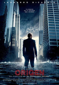 Inception Movie Poster Print featuring surreal imagery from the film.