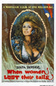 When Women Had Tails Movie Poster Print featuring whimsical design.