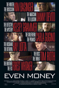 Even Money Movie Poster Print featuring vibrant artwork.