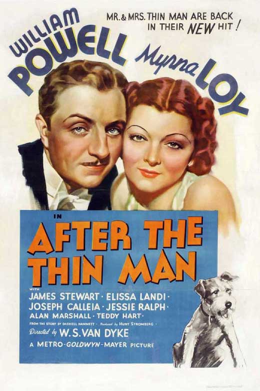 After the Thin Man Movie Poster Print showcasing classic cinema allure.