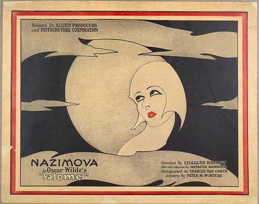 Salome Movie Poster Print featuring iconic cinematic art