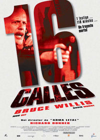 16 Blocks Movie Poster Print showcasing dramatic film art