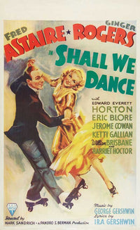 Shall We Dance Movie Poster Print showcasing vibrant dance imagery.