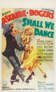 Shall We Dance Movie Poster Print showcasing vibrant dance imagery.