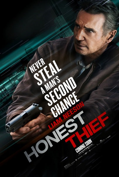 Honest Thief Movie Poster Print showcasing cinematic artwork.