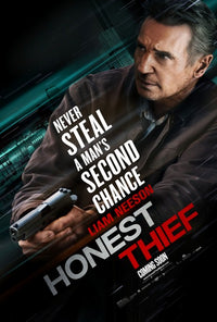 Honest Thief Movie Poster Print showcasing cinematic artwork.