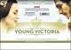 The Young Victoria Movie Poster Print featuring regal design.