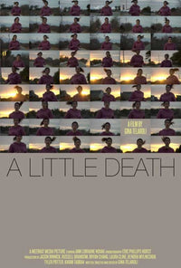 A Little Death Movie Poster Print featuring vibrant artwork