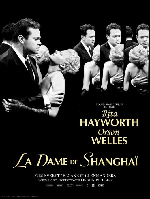 The Lady from Shanghai movie poster print showcasing classic cinema art.