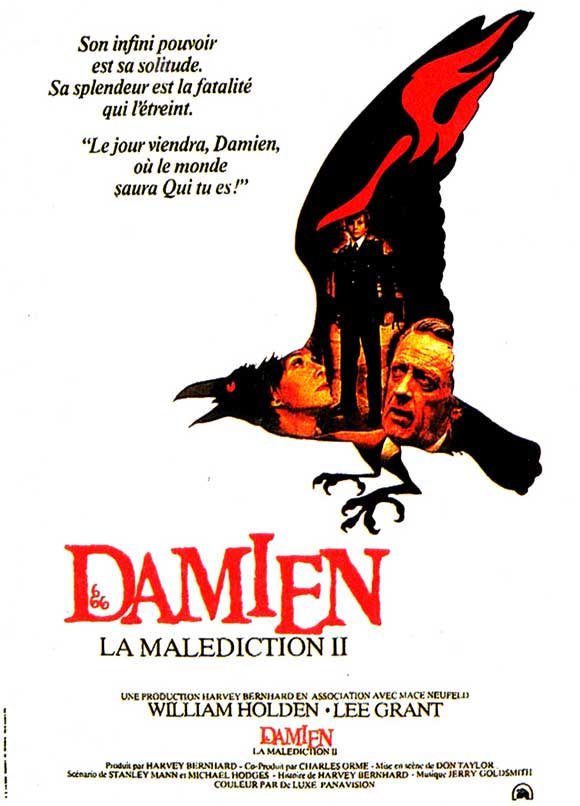 Damien: Omen 2 Movie Poster Print - Horror Movie Artwork