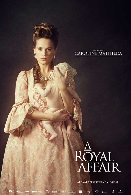 A Royal Affair Movie Poster Print showcasing elegant film artwork.