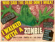 I Walked with a Zombie Movie Poster Print showcasing classic horror film art.