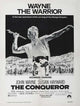 The Conqueror Movie Poster Print showcasing vibrant colors and classic design.