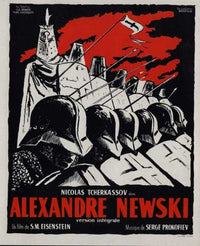 Alexander Nevsky Movie Poster Print showcasing classic cinema.