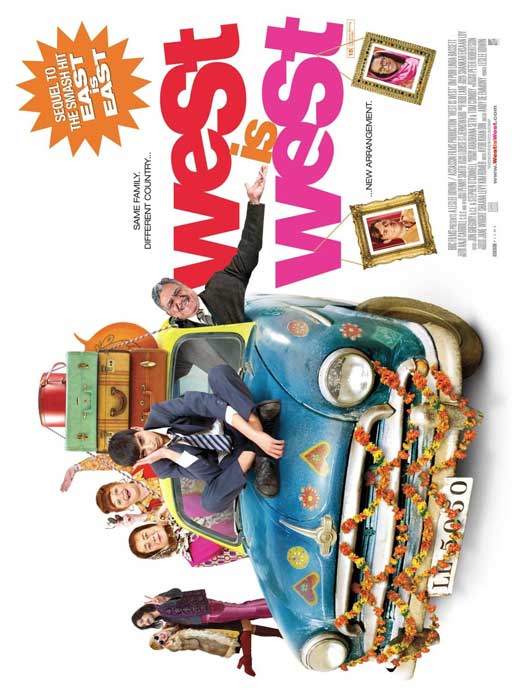 West Is West Movie Poster Print showcasing cinematic art.