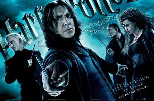Harry Potter and the Half-Blood Prince Movie Poster Print featuring iconic imagery from the film.