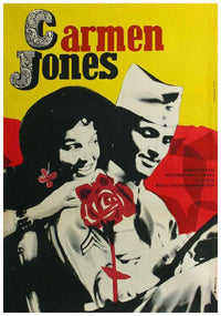 Carmen Jones Movie Poster Print showcasing classic film art.