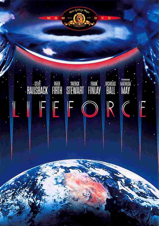 Lifeforce Movie Poster Print showcasing the 1985 sci-fi horror film.