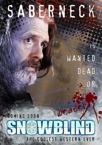Snowblind Movie Poster Print featuring vibrant artwork and cinematic themes.