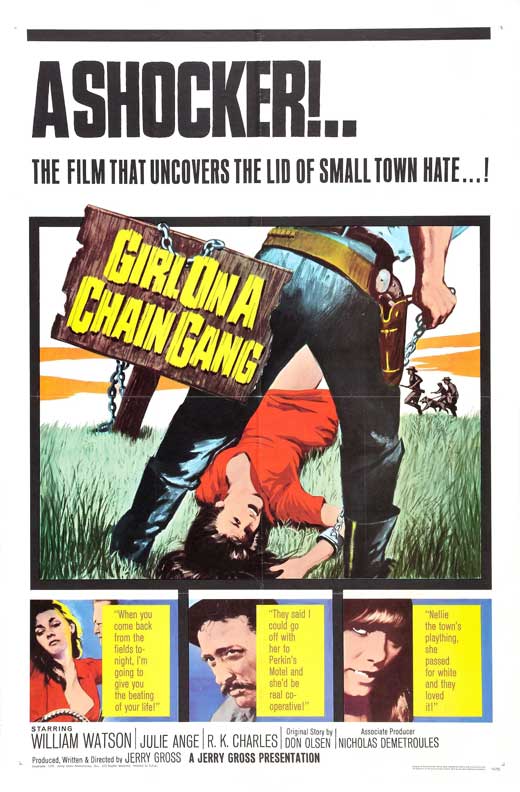 Girl on a Chain Gang Movie Poster Print - Classic Film Art
