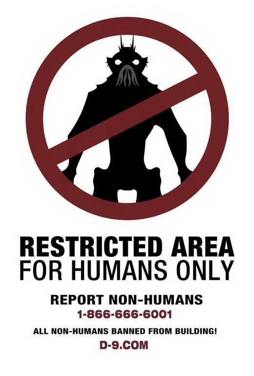 District 9 Movie Poster Print featuring iconic film imagery.