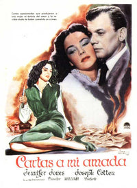 Love Letters Movie Poster Print showcasing romantic themes