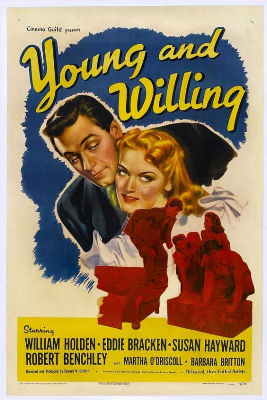Young and Willing Movie Poster Print showcasing cinematic art.