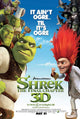 Shrek Forever After Movie Poster Print featuring colorful characters and whimsical design.