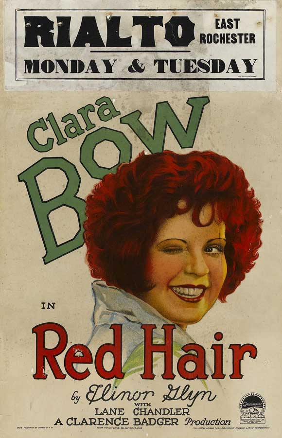 Red Hair Movie Poster Print showcasing vibrant cinematic art.