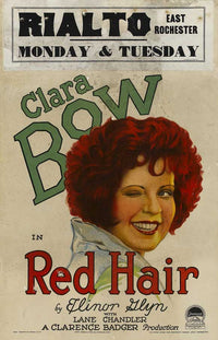 Red Hair Movie Poster Print showcasing vibrant cinematic art.