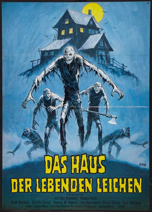 Don't Go in the House Movie Poster Print showcasing horror theme.