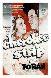 The Cherokee Strip Movie Poster - Vintage Film Art