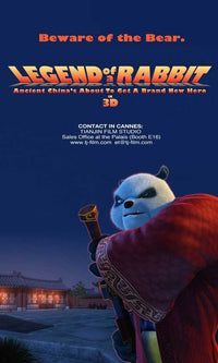 Legend of a Rabbit Movie Poster Print showcasing vibrant animation.
