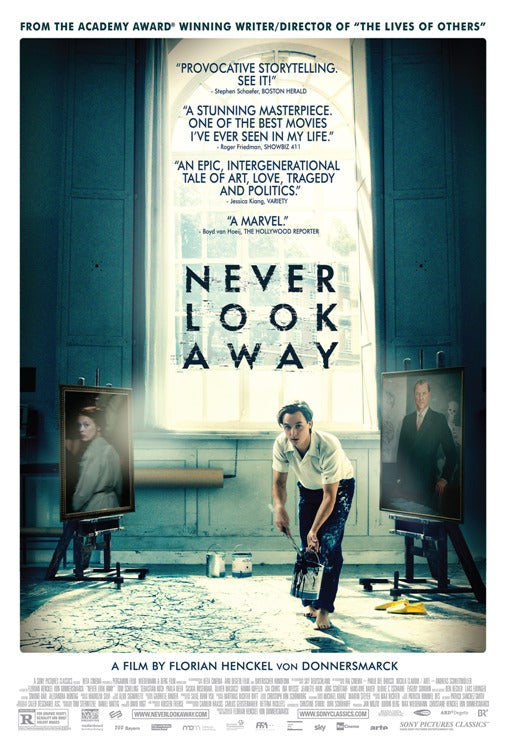 Never Look Away Movie Poster Print featuring stunning artwork.