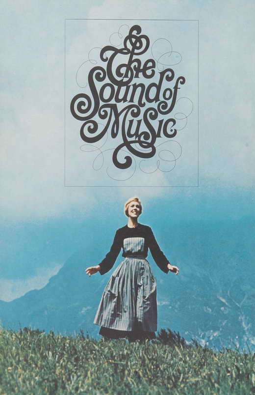 The Sound of Music Movie Poster Print showcasing the iconic musical scene.