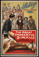 The Great Impeeryul Sirkus Movie Poster Print showcasing vibrant circus imagery.