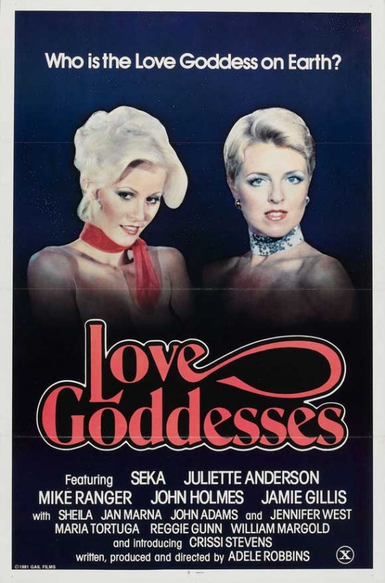 Love Goddesses Movie Poster Print - Enchanting Artwork
