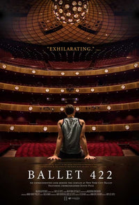 Ballet 422 Movie Poster Print showcasing the elegance of ballet.