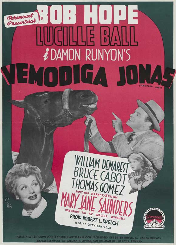 Sorrowful Jones Movie Poster Print showcasing classic film art.