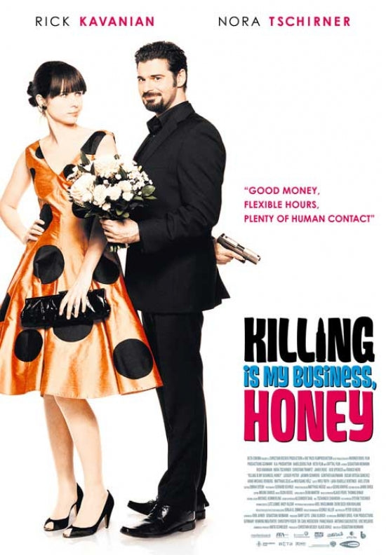 Killing Is My Business, Honey Movie Poster featuring film art.